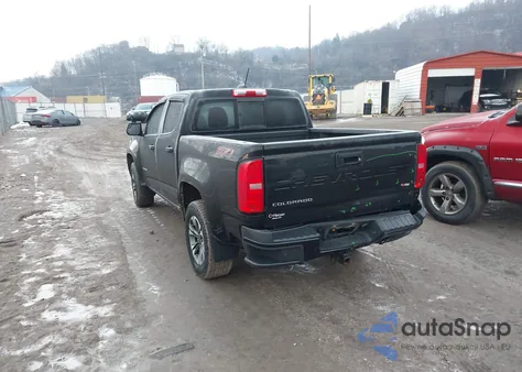 2021 Chevrolet Colorado 4Wd Short Box Z71 from USA, damaged, VIN 1GCGTDEN4M1282788